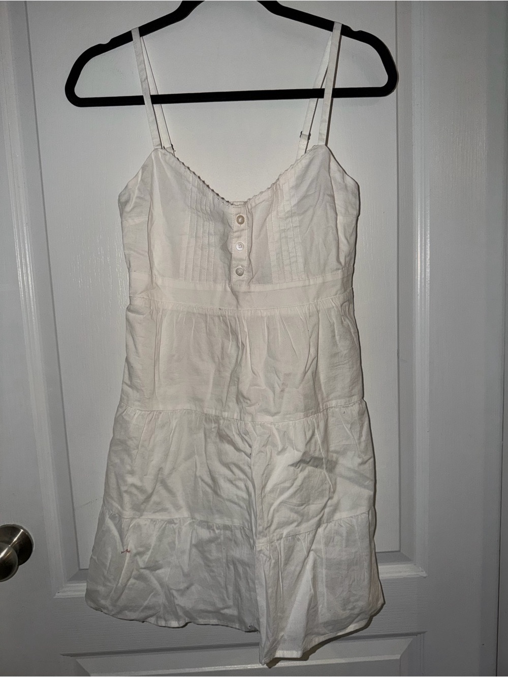 Hollister white tank top dress, NWT